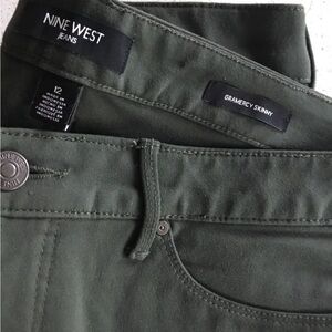 Nine West Granercy Skinny pant in Olive